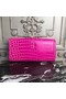 Hermes Jige Elan 29 Clutch In Rose Red Crocodile Leather Replica
