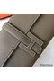 Hermes Jige Elan 29 Clutch In Taupe Grey Epsom Leather Replica