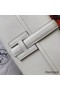 Hermes Jige Elan 29 Clutch In White Epsom Leather Replica