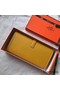 Hermes Jige Elan 29 Clutch In Yellow Epsom Leather Replica