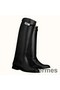 Hermes Jumping Boots In Black Calfskin Replica