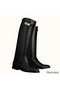 Hermes Jumping Boots In Black Calfskin Replica