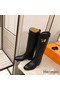 Hermes Jumping Boots In Black Calfskin Replica