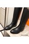 Hermes Jumping Boots In Black Calfskin Replica