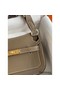 Hermes Jypsiere Mini Handmade Bag In Taupe Swift Calfskin Replica