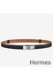 Hermes Kelly 18 Belt In Black Epsom Leather Replica