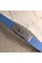 Hermes Kelly 18 Belt In Blue Epsom Leather Replica