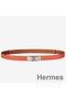 Hermes Kelly 18 Belt In Orange Epsom Leather Replica