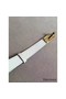 Hermes Kelly 18 Belt In White Epsom Leather Replica