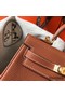 Hermes Kelly 20cm Bag In Gold Clemence Leather GHW Replica
