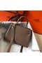 Hermes Kelly 20cm Bag In Taupe Clemence Leather GHW Replica