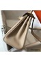Hermes Kelly 20cm Bag In Trench Clemence Leather GHW Replica