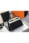 Hermes Kelly 25cm Handmade Bag In Black Embossed Crocodile Leather Replica