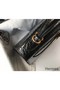 Hermes Kelly 25cm Handmade Bag In Black Embossed Crocodile Leather Replica