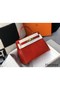 Hermes Kelly 25cm Handmade Bag In Red Embossed Crocodile Leather Replica