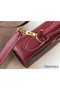Hermes Kelly 25cm Retourne Bag In Bordeaux Clemence Leather Replica