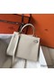 Hermes Kelly 25cm Retourne Bag In Craie Clemence Leather Replica