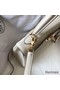Hermes Kelly 25cm Retourne Bag In Craie Clemence Leather Replica