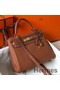 Hermes Kelly 25cm Retourne Bag In Gold Clemence Leather Replica