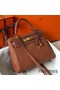 Hermes Kelly 25cm Retourne Bag In Gold Clemence Leather Replica