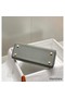 Hermes Kelly 25cm Retourne Bag In Gris Meyer Clemence Leather Replica