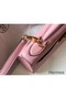 Hermes Kelly 25cm Retourne Bag In Pink Clemence Leather Replica