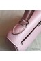 Hermes Kelly 25cm Retourne Handmade Bag In Rose Dragee Swift Leather Replica