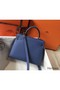 Hermes Kelly 25cm Sellier Bag In Agate Blue Epsom Leather Replica