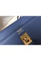 Hermes Kelly 25cm Sellier Bag In Agate Blue Epsom Leather Replica