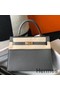 Hermes Kelly 25cm Sellier Bag In Ardoise Epsom Leather Replica