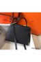 Hermes Kelly 25cm Sellier Bag In Black Epsom Leather Replica