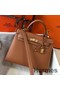 Hermes Kelly 25cm Sellier Bag In Gold Epsom Leather Replica