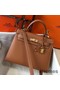Hermes Kelly 25cm Sellier Bag In Gold Epsom Leather Replica
