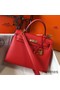 Hermes Kelly 25cm Sellier Bag In Piment Epsom Leather Replica