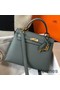 Hermes Kelly 25cm Sellier Bag In Vert Amande Epsom Leather Replica