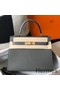 Hermes Kelly 28cm Bag In Ardoise Epsom Leather GHW Replica