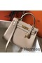 Hermes Kelly 28cm Bag In Argile Clemence Leather GHW Replica