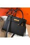 Hermes Kelly 28cm Bag In Black Epsom Leather GHW Replica