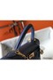 Hermes Kelly 28cm Bag In Blue Agate Epsom Leather GHW Replica