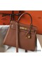 Hermes Kelly 28cm Bag In Gold Clemence Leather GHW Replica