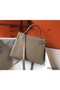Hermes Kelly 28cm Bag In Gris Tourterelle Clemence Leather GHW Replica