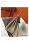 Hermes Kelly 28cm Bag In Gris Tourterelle Clemence Leather GHW Replica