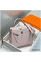 Hermes Kelly 28cm Bag In Mauve Pale Epsom Leather PHW Replica