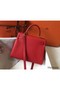 Hermes Kelly 28cm Bag In Red Clemence Leather GHW Replica