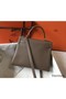 Hermes Kelly 28cm Bag In Taupe Grey Clemence Leather GHW Replica