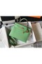 Hermes Kelly 28cm Bag In Vert Criquet Epsom Leather GHW Replica