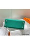 Hermes Kelly 28cm Bag In Vert Jade Epsom Leather PHW Replica
