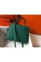 Hermes Kelly 28cm Bag In Vert Vertigo Epsom Leather GHW Replica