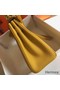 Hermes Kelly 28cm Bag In Yellow Clemence Leather GHW Replica