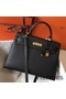 Hermes Kelly 32cm Bag In Black Epsom Leather GHW Replica